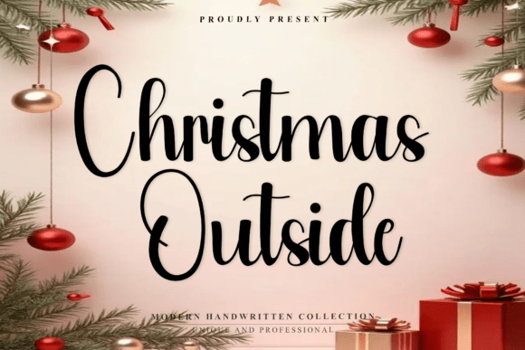 Christmas Outside: The Premium Font That Elevates Your Holiday Brand Identity