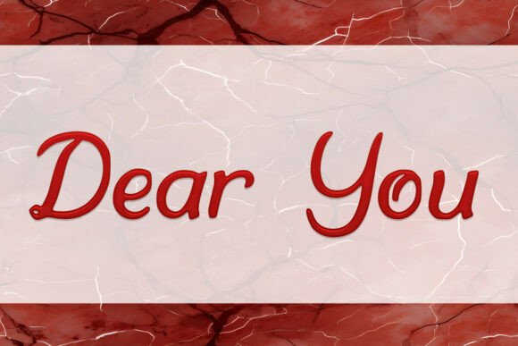Dear You: The Script Amp Typeface That Stops the Scroll