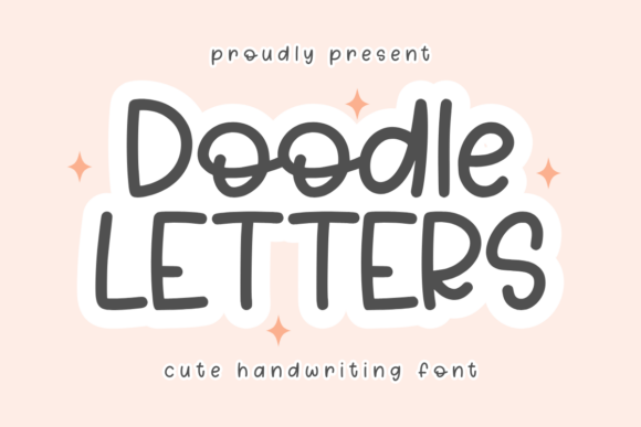 Doodle Letters: A Whimsical Script Font for Editorial Design