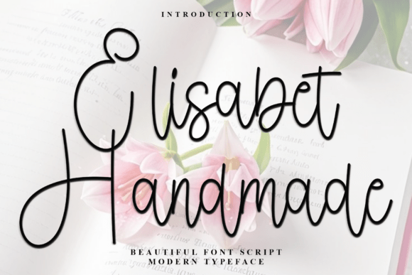 Elisabet Handmade: The Festive Script Font for Holiday Web Experiences