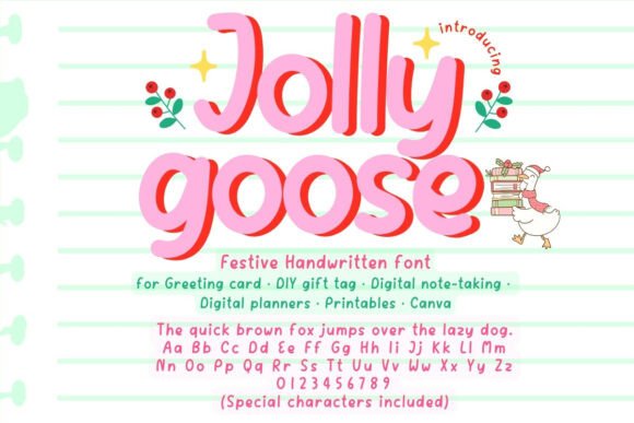 Jolly Goose Font for Business Branding