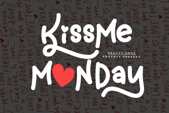 Kissme Monday: A Timeless Handwritten Font for Branding