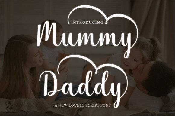 Mummydaddy: A Sophisticated Script Typeface for Editorial Design