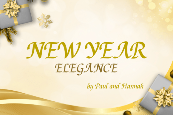 New Year Elegance: The Premium Script Font for Holiday Campaigns
