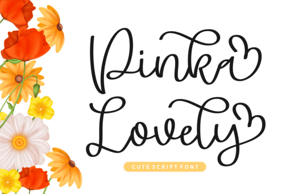 Pinka Lovely Font for Web Design: A Sweet Touch for Digital Branding