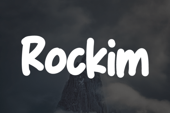 Rockim: The Modern Script Font for Editorial Design