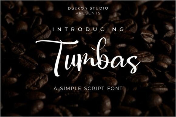 Tumbas: A Handwritten Script Font for Editorial Elegance