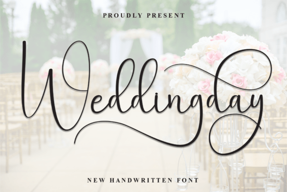 Weddingday Font for Web Design and Branding