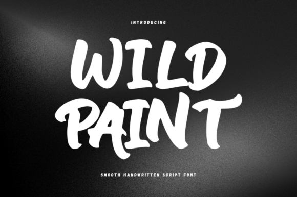 Wildpaint Font for Editorial Design and Content Layout